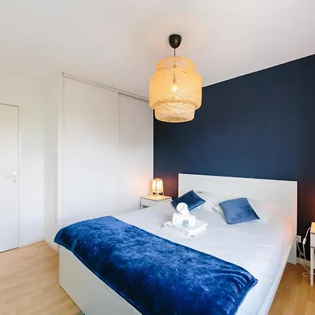 Daire L'idylle : T2 De Standing Avec Parking - Gare/cite Des Congres/lieu Unique