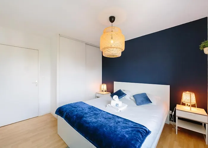 شقة L'idylle : T2 De Standing Avec Parking - Gare/cite Des Congres/lieu Unique