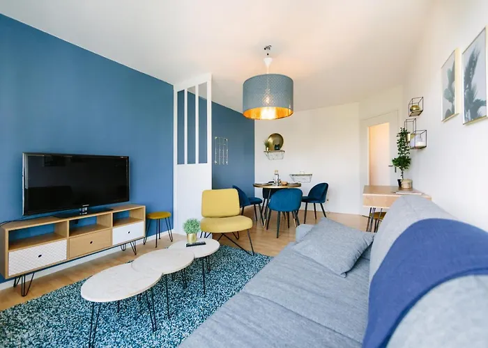 L'idylle : T2 De Standing Avec Parking - Gare/cite Des Congres/lieu Unique * نانت